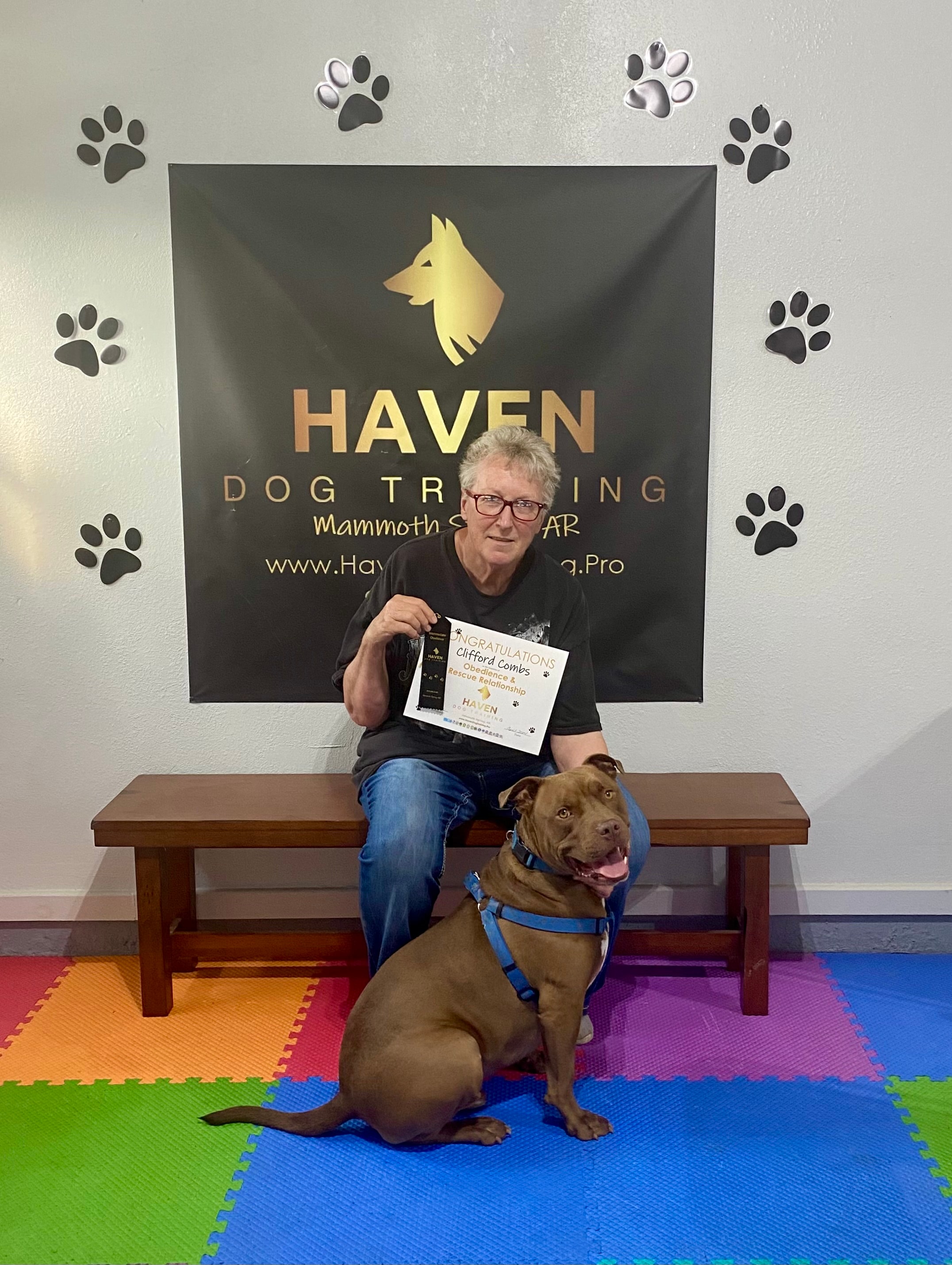 Clifford Combs — Obedience & Rescue Relationship graduate
