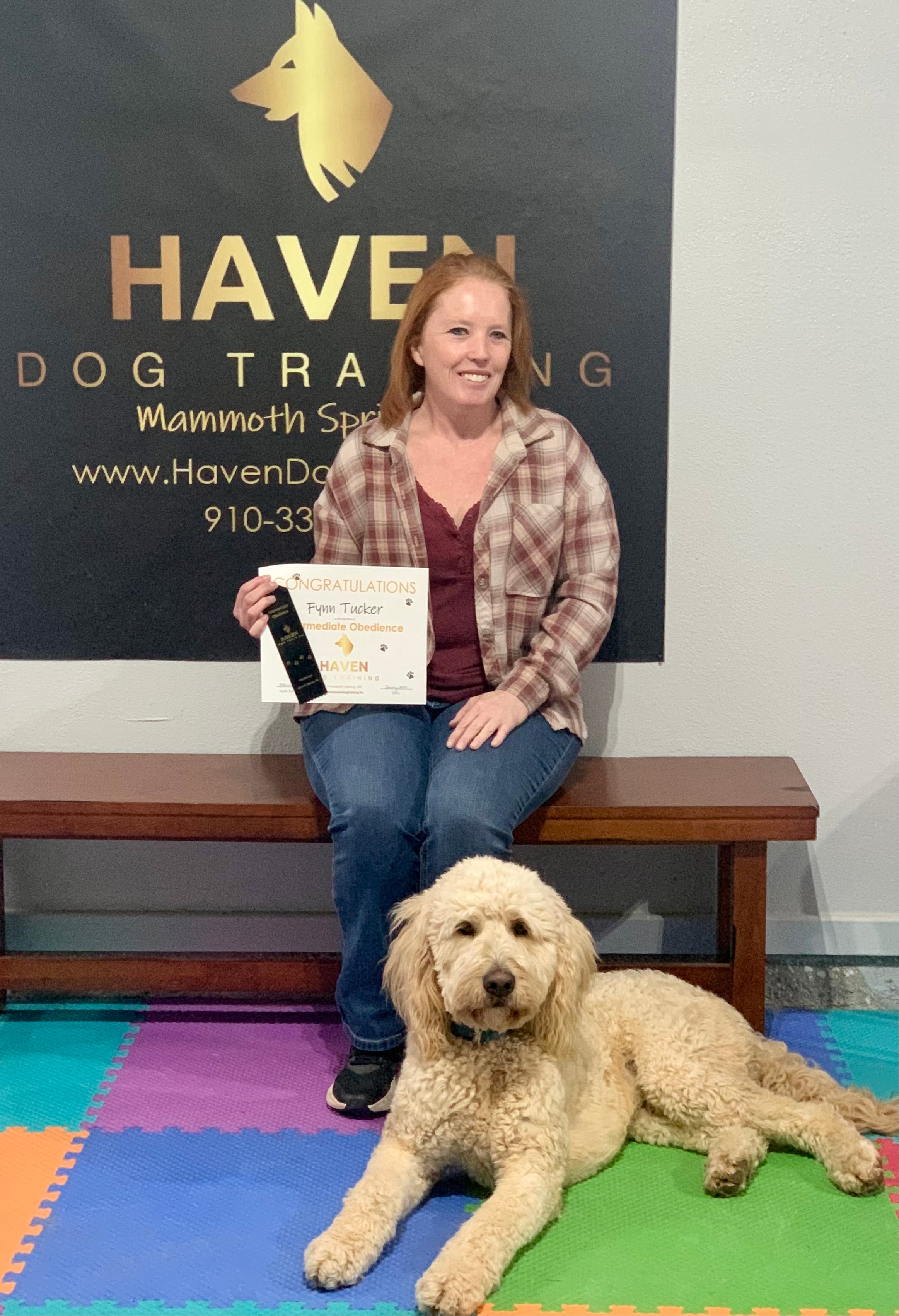 Fynn Tucker — Intermediate Obedience graduate