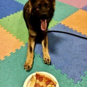 Leave It with pizza